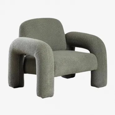 Poltrona De Tosquia Nicxon Verde Sálvia - Sklum