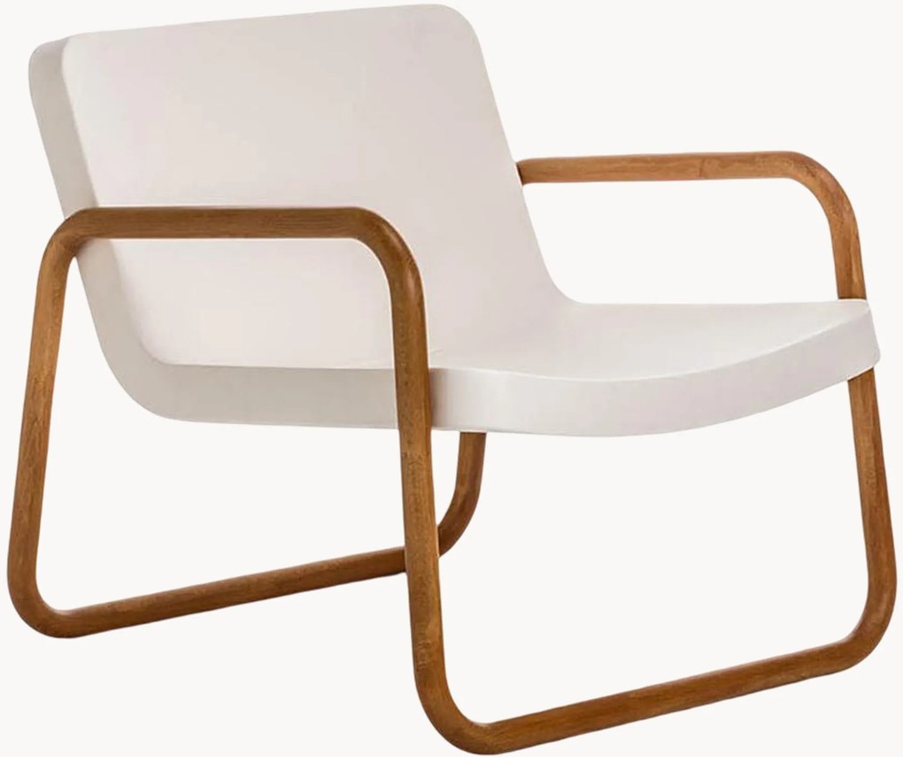 Poltrona de jardim em madeira de iroko Time Out Frame