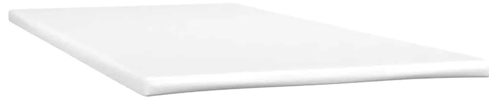 Cama boxspring com colchão 120x190 cm tecido cinzento-claro