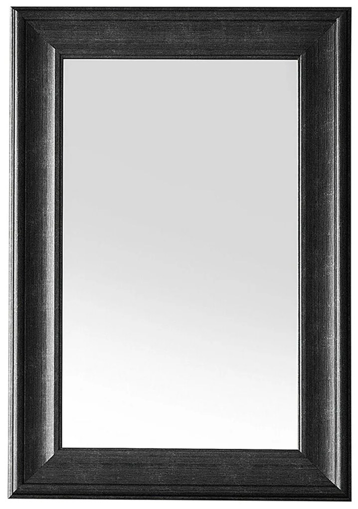 Espelho de parede preto 60 x 90 cm LUNEL Beliani