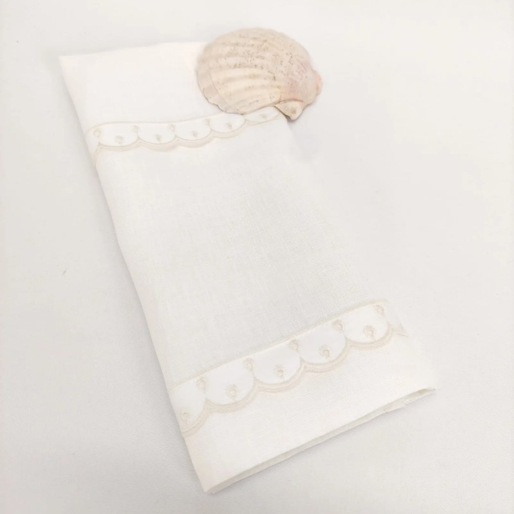 Toalha de Batismo Turtle Linho JOL