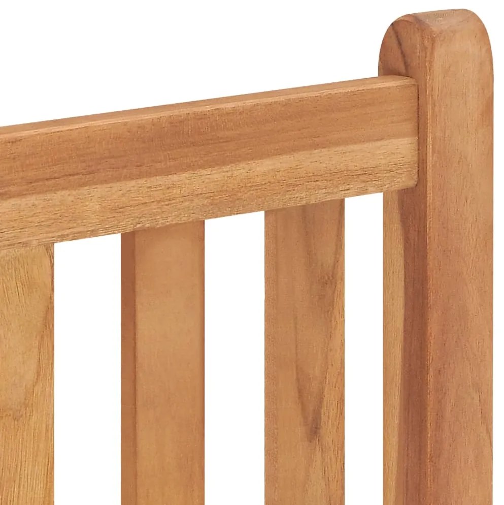 5 pcs conjunto de jantar para jardim madeira de teca maciça