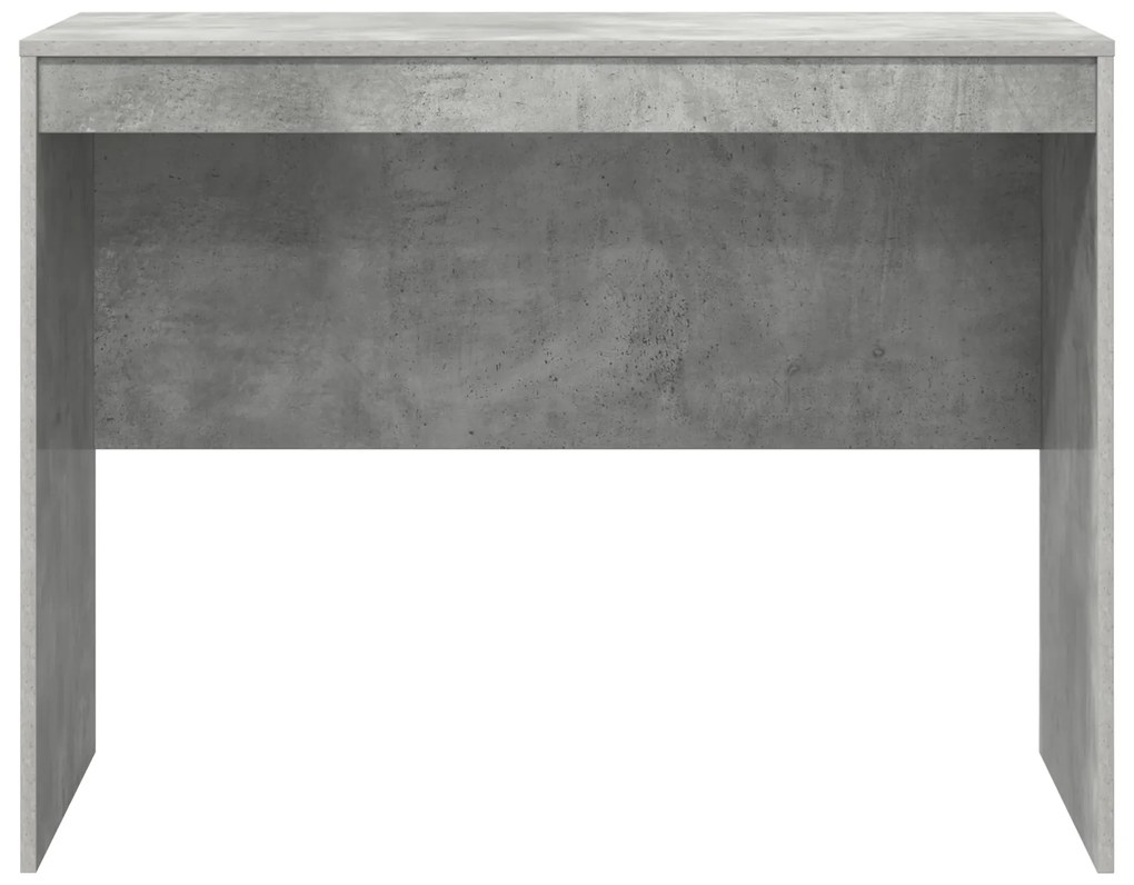 Escrivaninha Cinza-Concreto MDF 100 x 50 x 76 cm Escrivaninha