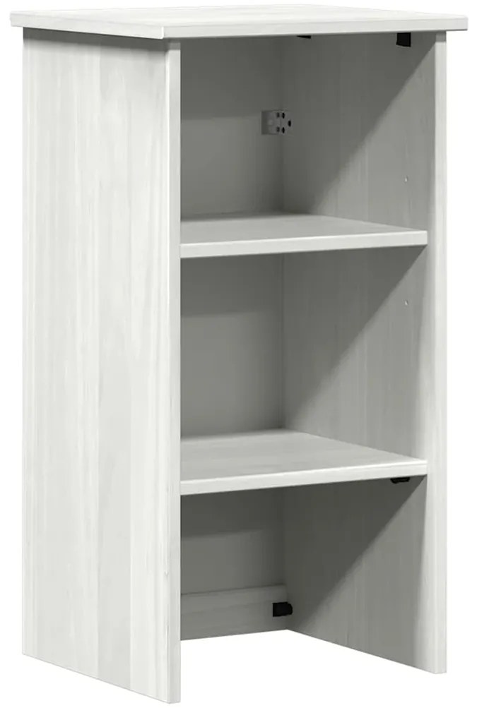 Conjunto de Móveis para Banheiro 2 pcs Marrom e Branco