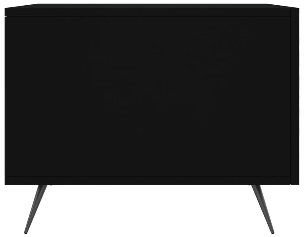 Mesa de centro 50x50x40 cm derivados de madeira preto