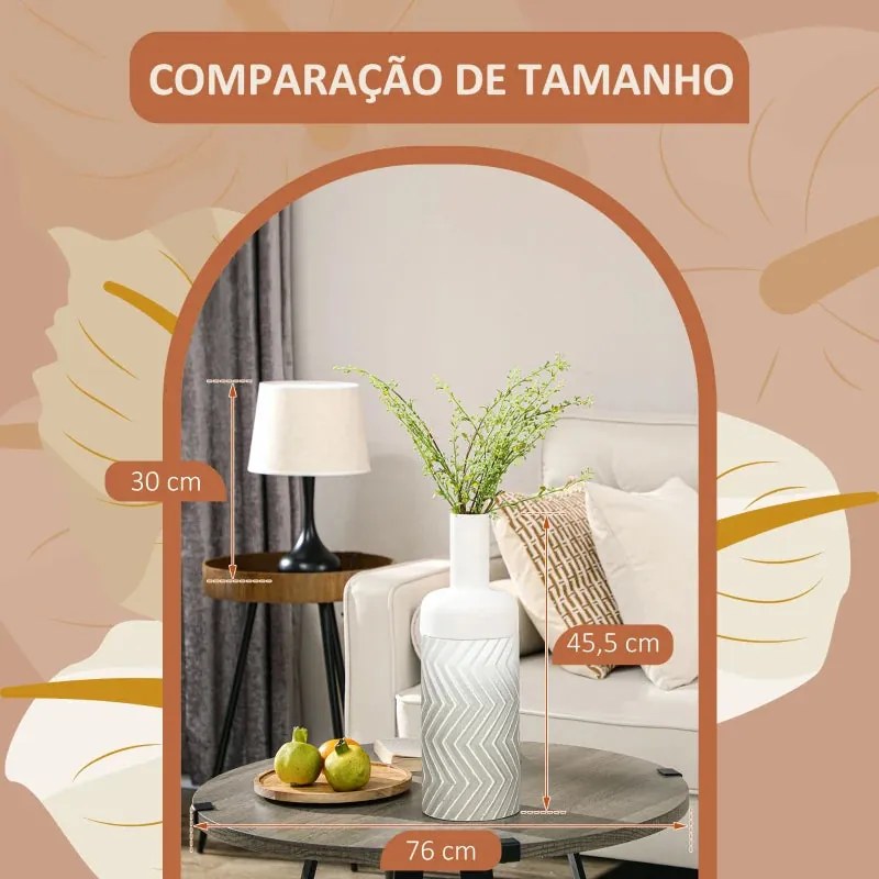 Jarro de Flores Tears com Textura 3D - Design Moderno