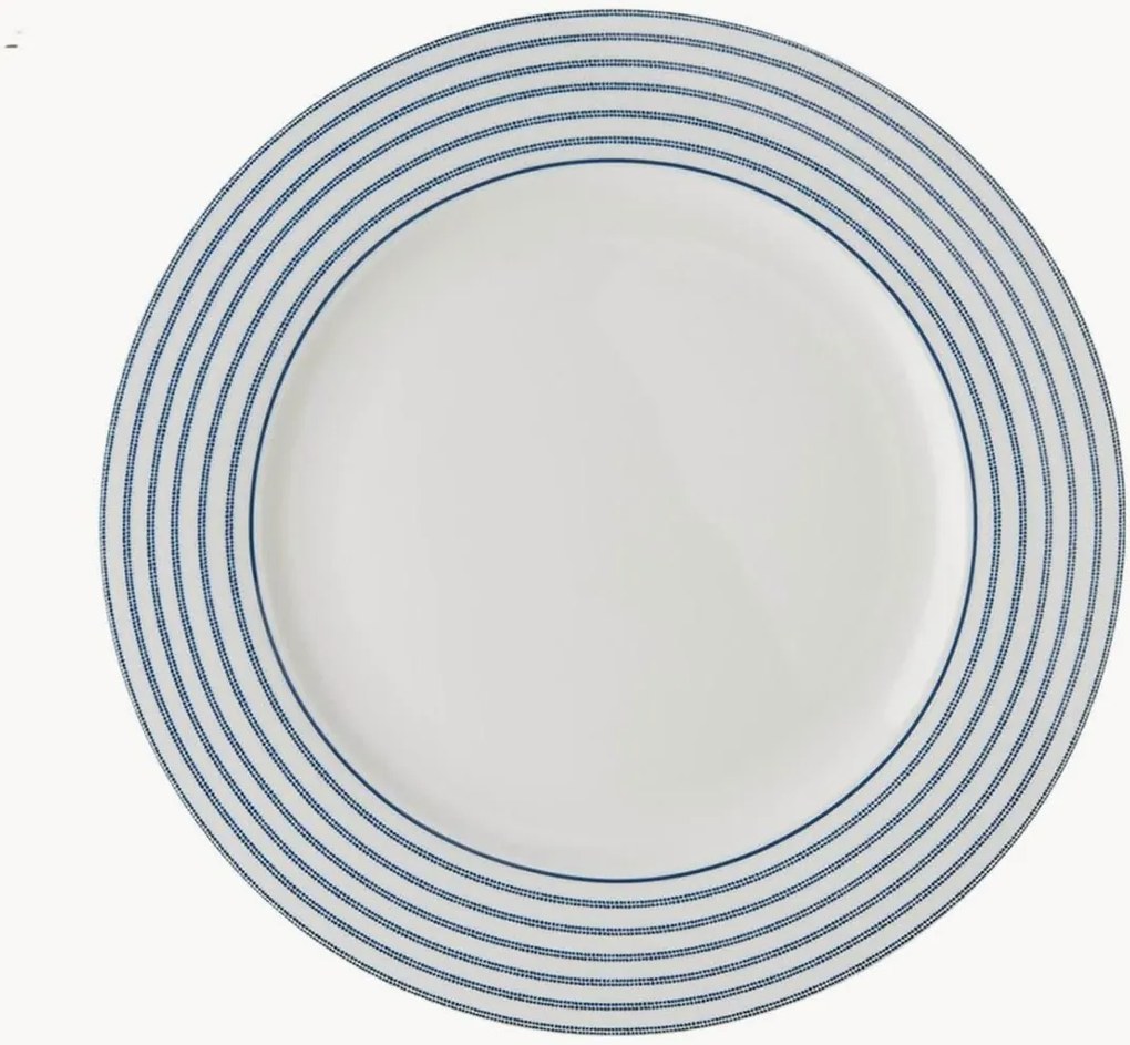 Pratos de jantar Candy Stripe, conjunto de 4