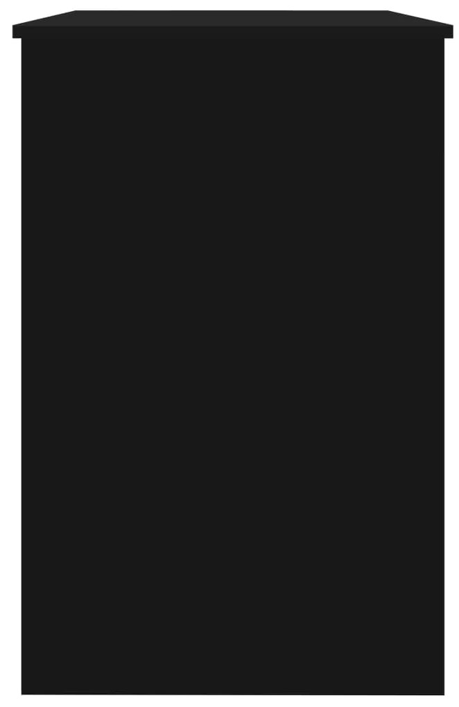 Secretária 100x50x76 cm derivados de madeira preto