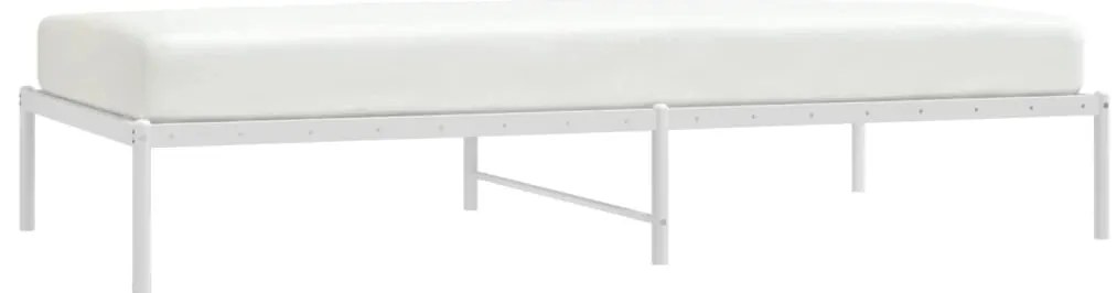 Estrutura de cama 100x200 cm metal branco