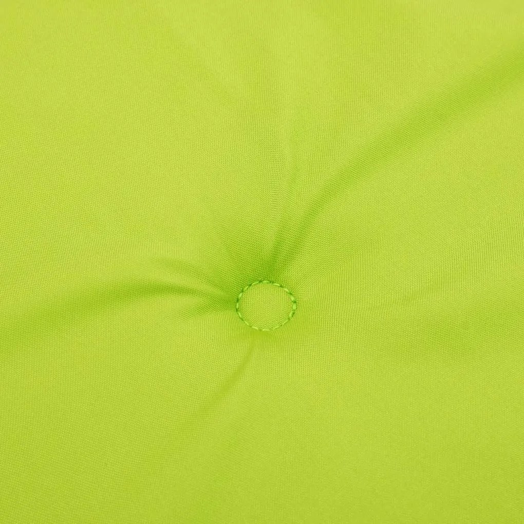 Almofadão cadeira de terraço (75+105)x50x4 cm verde brilhante