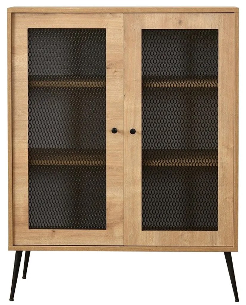 Aparador Wire – Carvalho – 40x90x110 cm