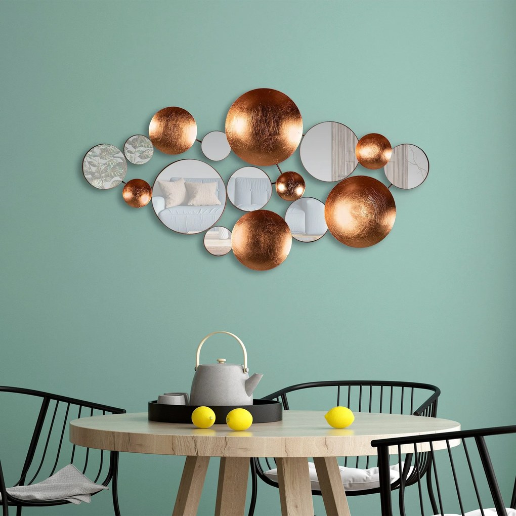 Acessório Decorativo de Parede Infinity – Multicolor – 116x60x4 cm