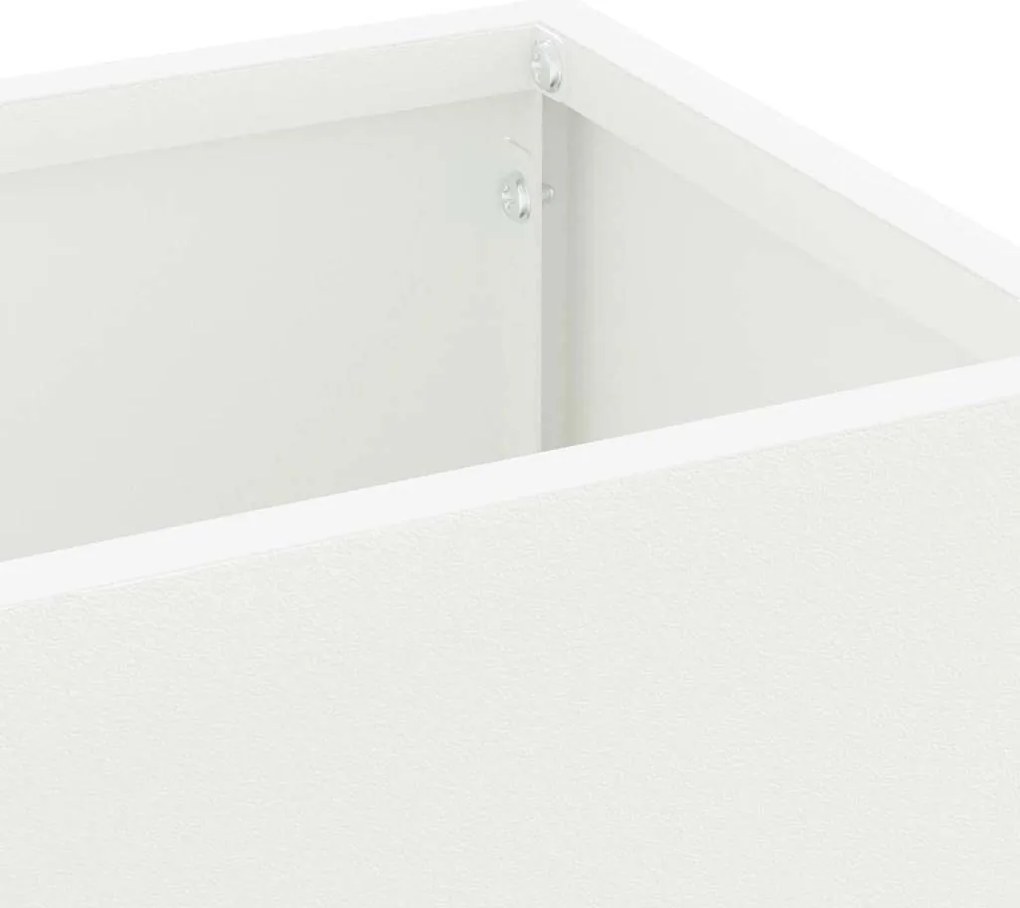 Suporte para Guarda-chuva Branco Madeira Médio