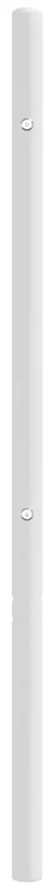 Cabeceira de cama 200 cm metal branco