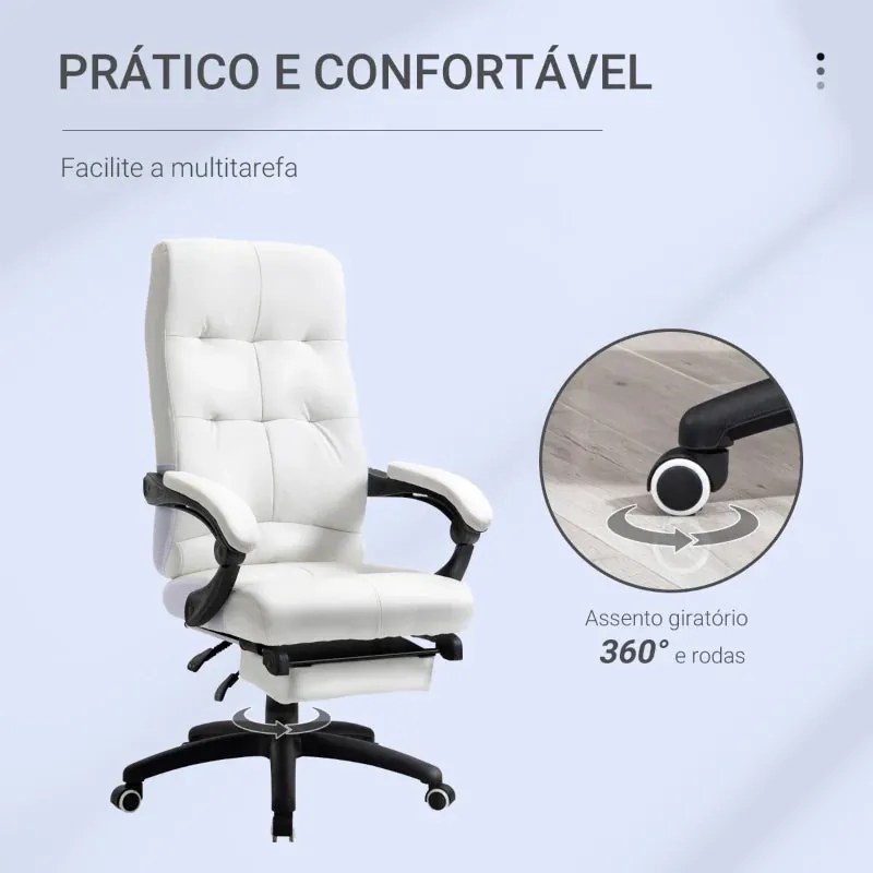 Cadeira Queen Ergonómica com Inclinação e Altura Ajustável - Design Mo