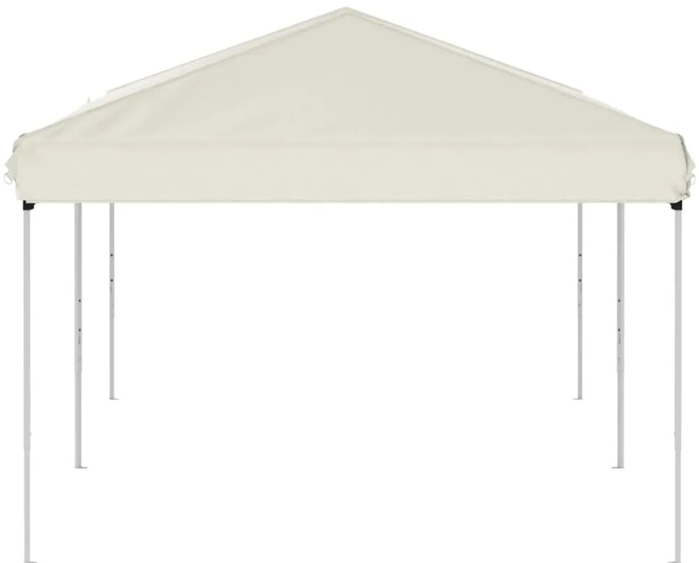 Tenda para festas dobrável 3x6 m cor creme