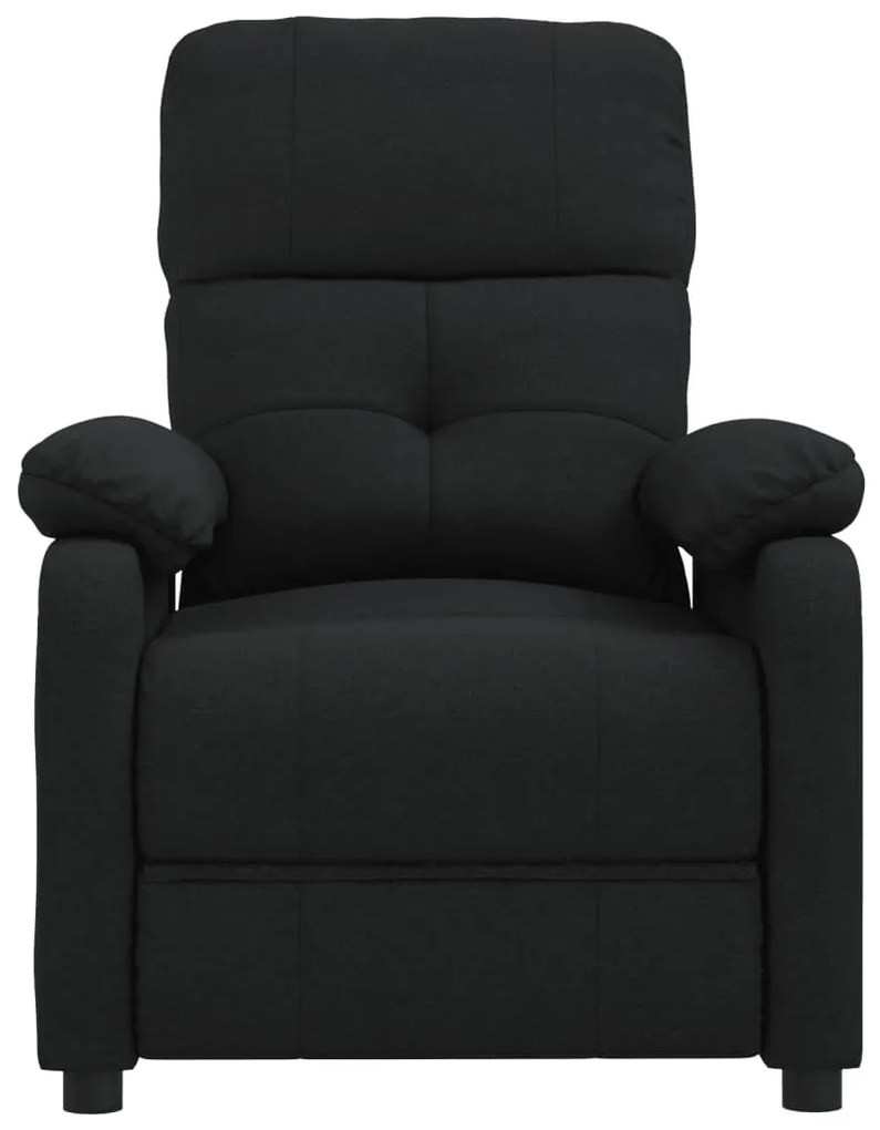 Poltrona de massagens tecido preto