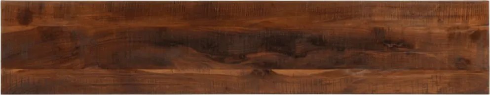 vidaXL Tampo de mesa retangular 160x40x2,5cm madeira recuperada maciça