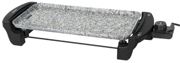 Grelhador elétrico Rock&water 2000. 1800 W, revestimento RockStone, termóstato regulável, peças próprias para a máquina de lavar louça, grande superfí