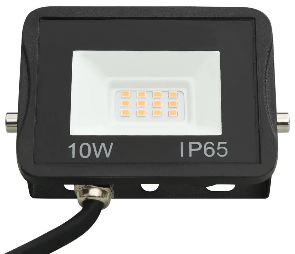 Projetor c/ iluminação LED 10 W branco quente