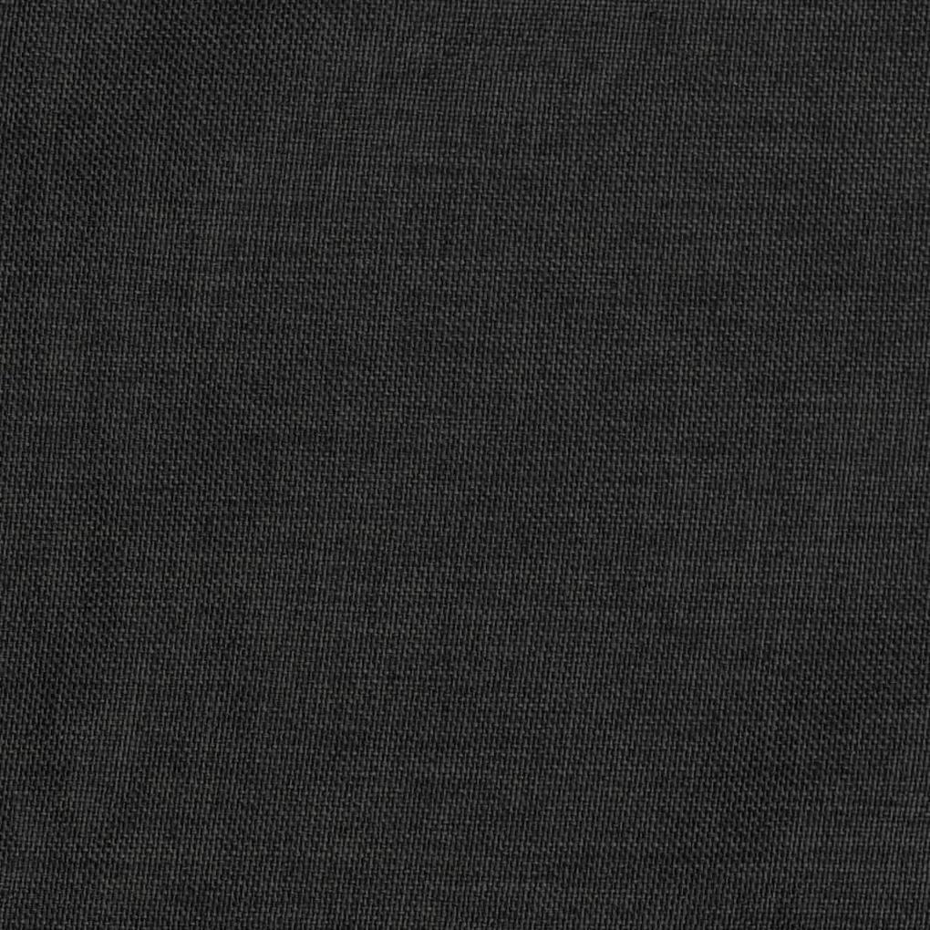 Cortinas opacas aspeto linho 2 pcs 140x225 cm antracite