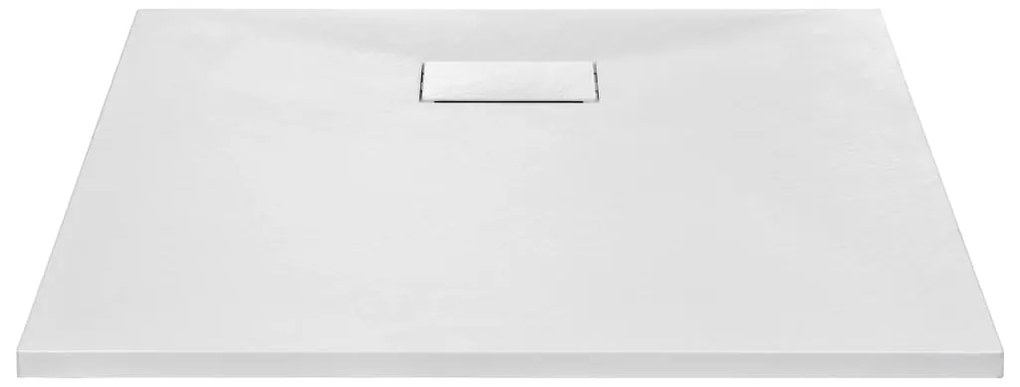 Base de chuveiro SMC branco 80x80 cm
