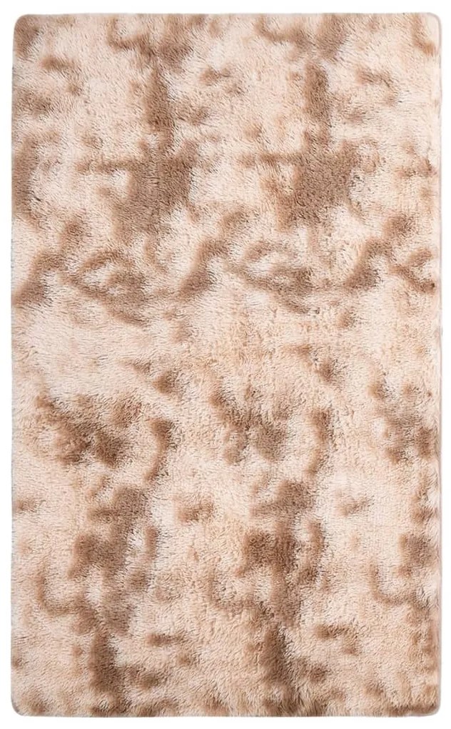 vidaXL Tapete shaggy 270x180 cm cor creme