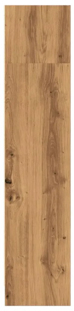 Estante 80x24x109 cm derivados de madeira carvalho artisiano