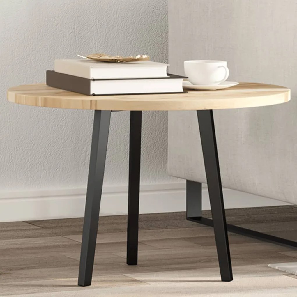 vidaXL Tampo de mesa redondo Ø60x2 cm madeira de acácia maciça