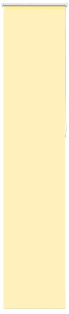 Persiana de enrolar 50x210 cm largura tecido 45,7 cm poliéster