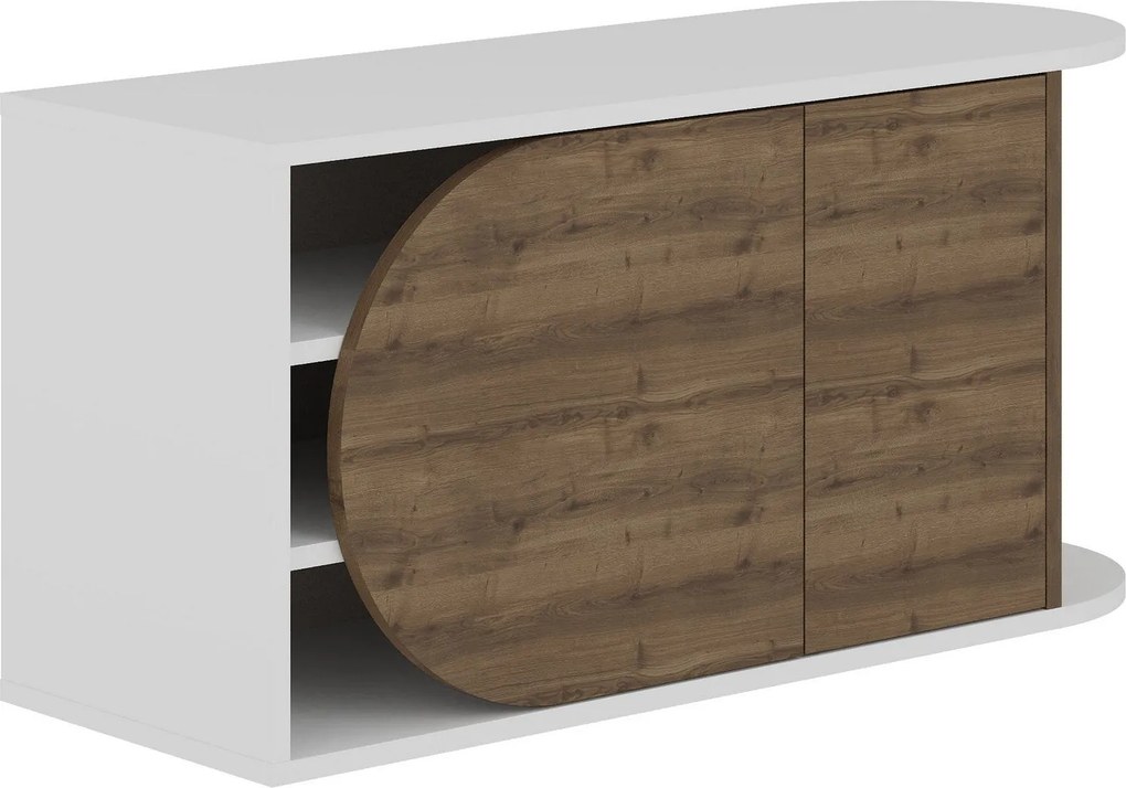 Sapateira Prag – Branco – 60 cm x 111 cm x 35 cm