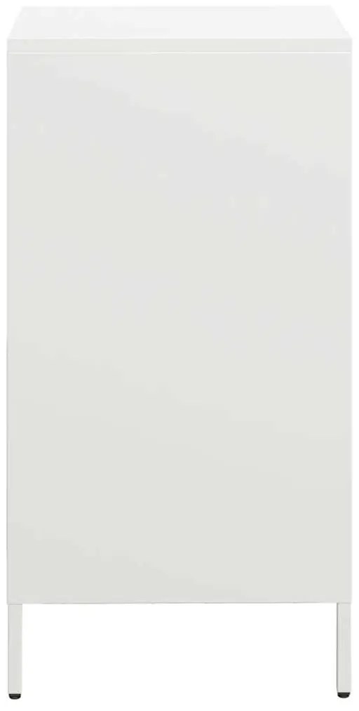 Aparador 35x39x73,5 cm aço laminado a frio branco