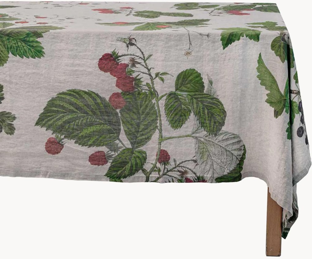 Toalha de mesa em linho Berries