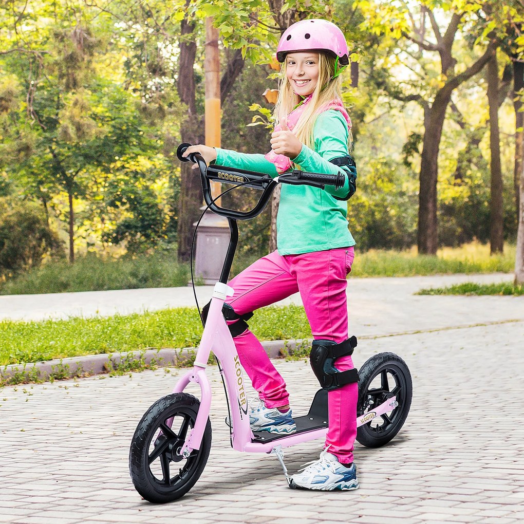 Trotinete para Crianças acima de 5 anos Scooter de 2 Rodas Grandes de