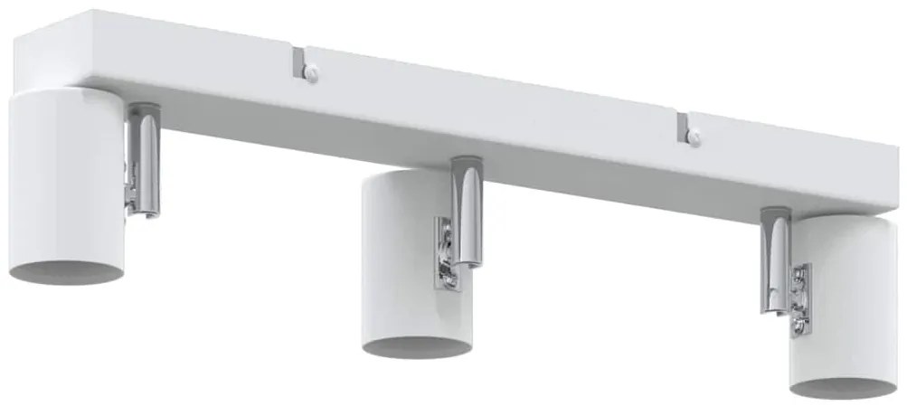 Spotlight de Teto 3 Via Ajustável Branco E27