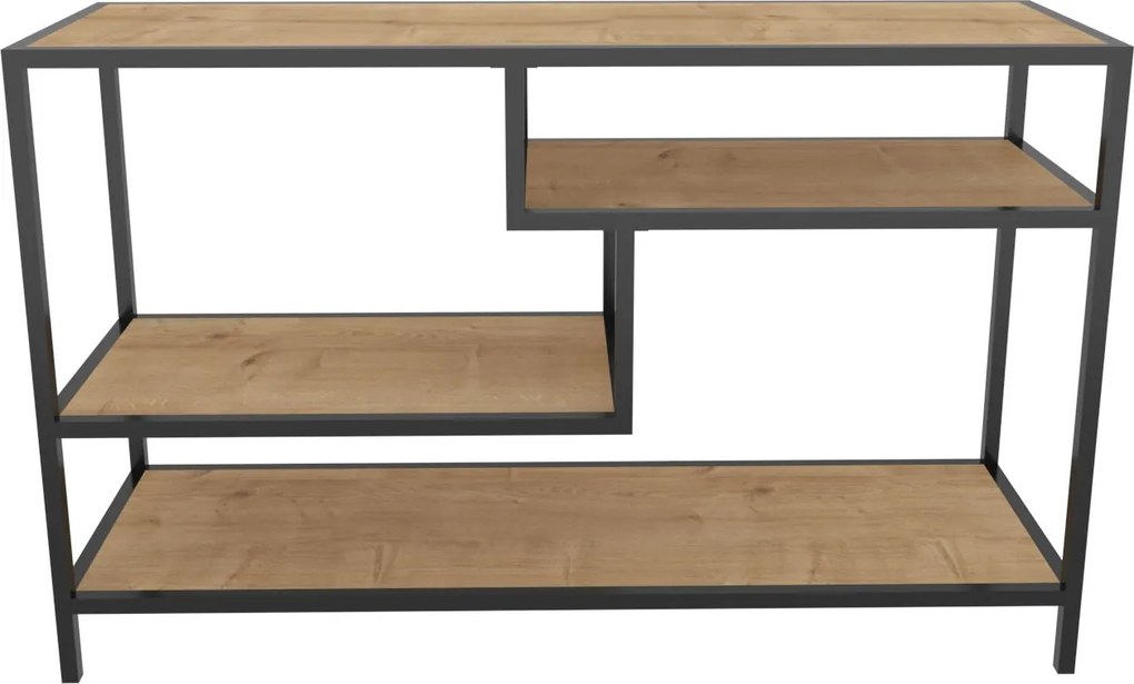 Móvel TV Stand Robbins – Oak/Black – 120 cm x 39 cm x 75 cm