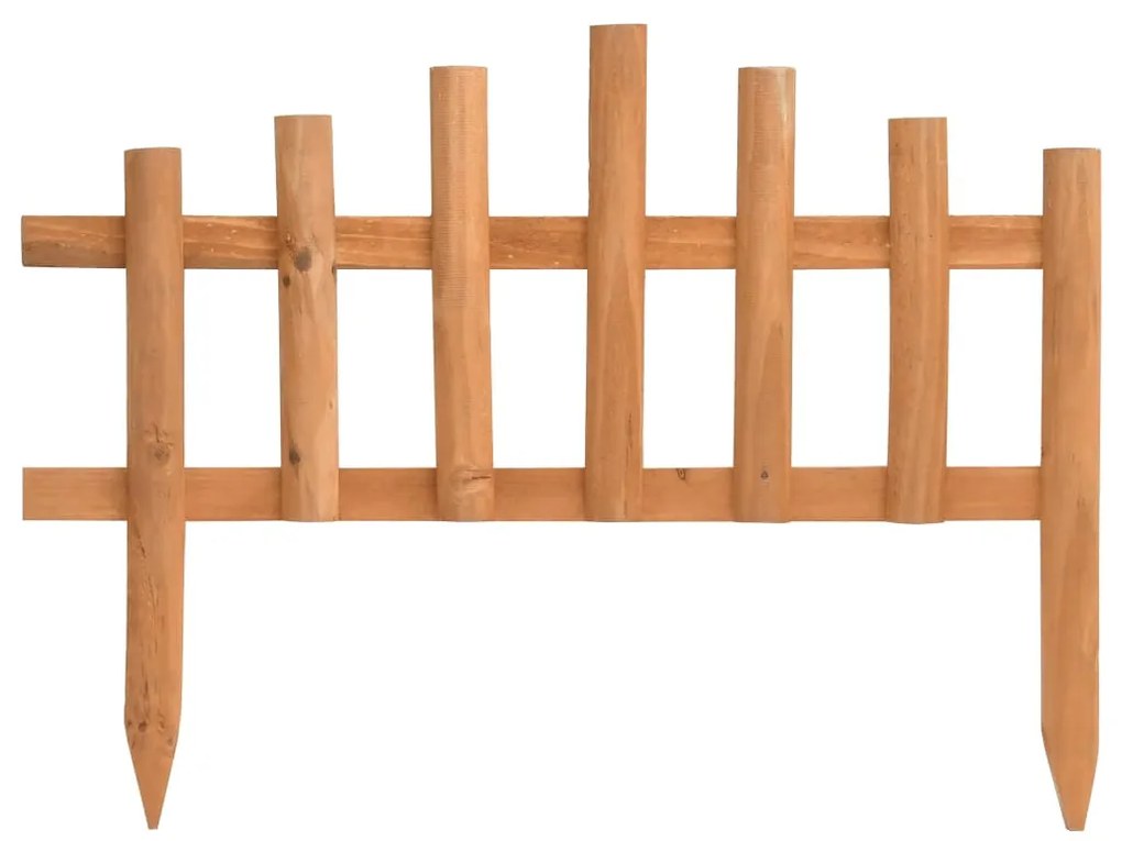 Bordas de relvado 10 pcs 4,4 m abeto