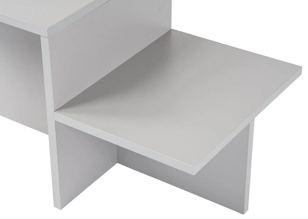 Mesa de Centro Harmony – Cinza – 80 cm x 40 cm x 40 cm