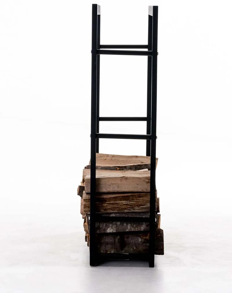 Suporte para lenha Keri V3 25 x 60 x 100 Preto