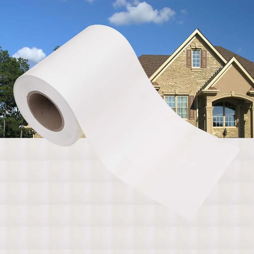Painel de privacidade para jardim 35x0,19 m PVC branco