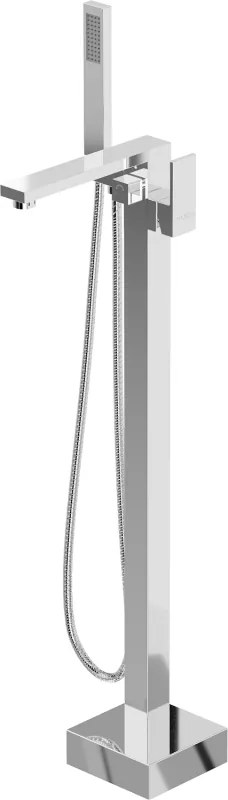 Mexen Urano torneira de banheira independente, cromada - 75233-00