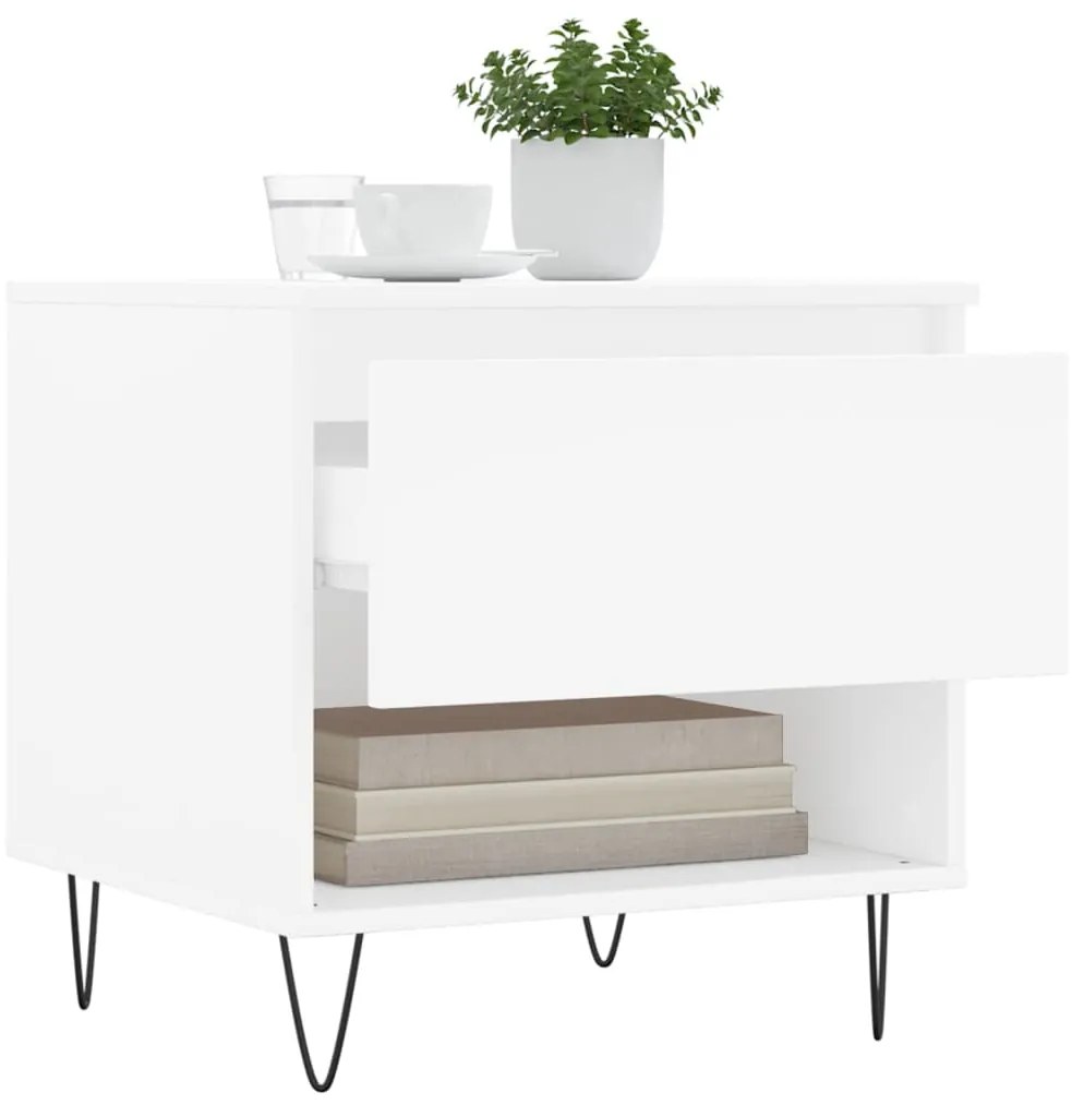Mesa de centro 50x46x50 derivados de madeira branco