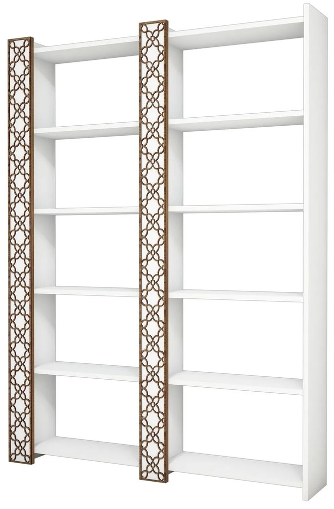 Estante City – Branco – 124,6 x 170 x 24,2 cm