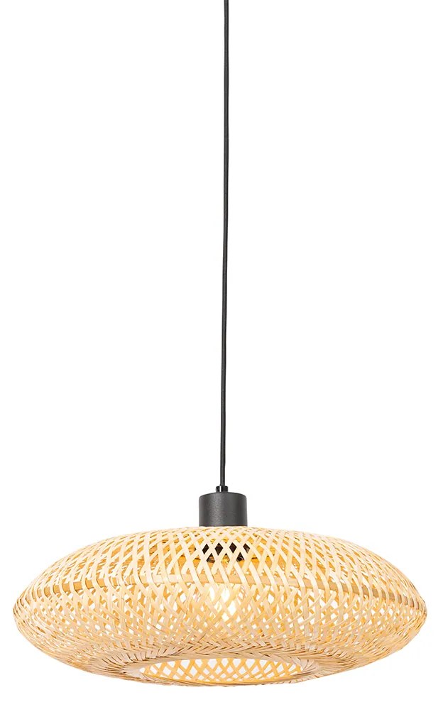 Candeeiro de suspensão oriental em bambu 40 cm - Ostrava Oriental