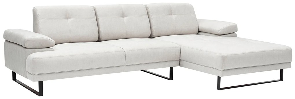 Sofá de Canto Mustang – Bege – 314 x 174 cm