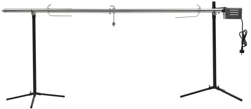 Grelhador automático com motor em aço inoxidável 207x45x81 cm
