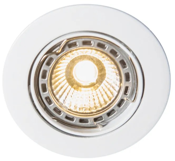 LED Foco de encastrar branco inclinável lâmpada-Wifi GU10 - EDU Moderno