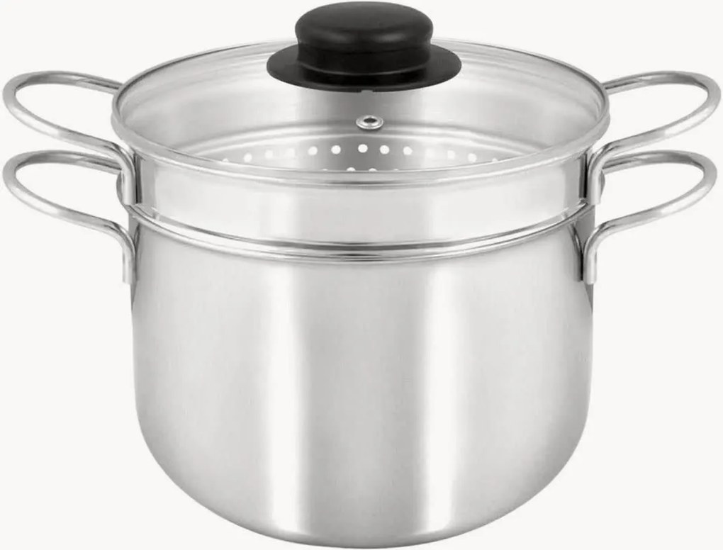 Panela para massa com cesto de vapor Bibi