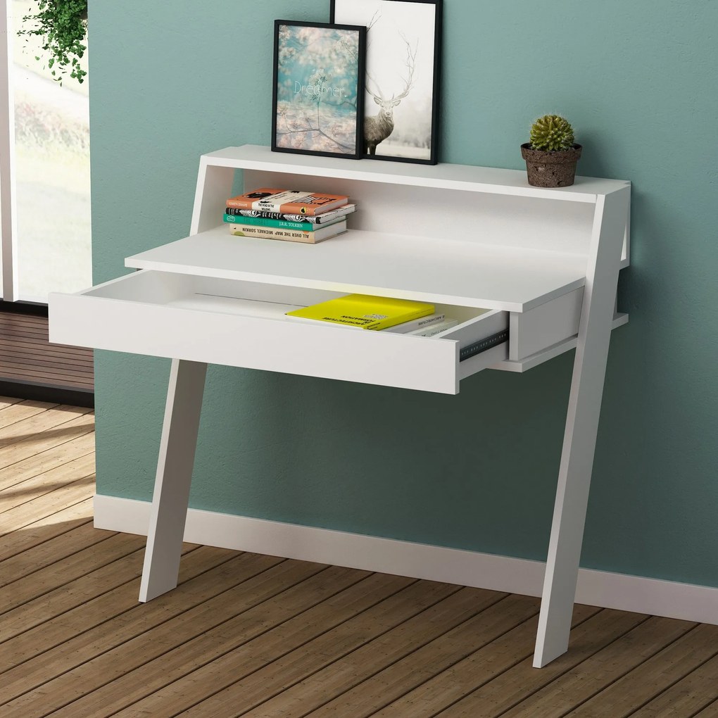 Secretária Cowork – Branco – 94 cm x 91 cm x 50 cm