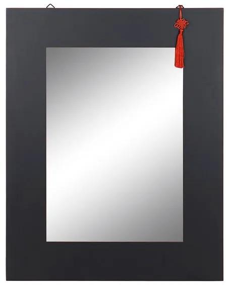 Espelho de Parede Dekodonia Oriental Preto Abeto (70 X 2 X 90 cm)